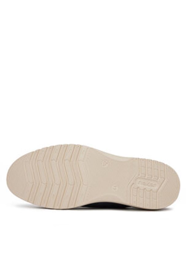Rieker Sneakersy 04550-14 Granatowy. Kolor: niebieski. Materiał: skóra