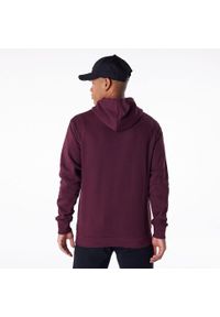 Bluza z kapturem New Era Nos Mlb Regular Hoodie, Mężczyźni. Typ kołnierza: kaptur. Kolor: fioletowy. Materiał: materiał, bawełna