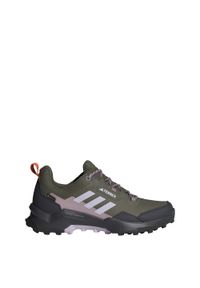 Adidas - Terrex AX4 GORE-TEX Hiking Shoes. Kolor: fioletowy, beżowy, różowy, szary, wielokolorowy. Materiał: materiał. Technologia: Gore-Tex. Model: Adidas Terrex