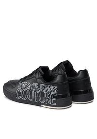 Versace Jeans Couture Sneakersy 75YA3SJ5 Czarny. Kolor: czarny #4