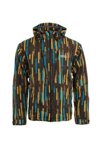 ZONE PERFECT - Kurtka Nordblanc męska jesień/zima, brąz L. Kolor: niebieski, wielokolorowy, brązowy, żółty. Sezon: zima, jesień. Sport: narciarstwo #1