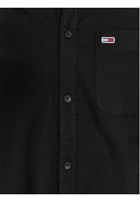 Tommy Jeans Koszula Tjm Reg Oxford Shirt DM0DM18335 Czarny Regular Fit. Kolor: czarny. Materiał: bawełna #4
