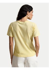 Polo Ralph Lauren T-Shirt 211B17792001 Żółty jasny Regular Fit. Typ kołnierza: polo. Kolor: żółty. Materiał: bawełna #3