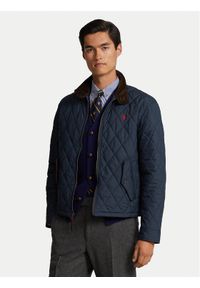 Polo Ralph Lauren Kurtka przejściowa 710911798001 Granatowy Regular Fit. Typ kołnierza: polo. Kolor: niebieski. Materiał: syntetyk