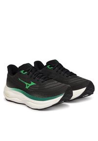 Mizuno Buty do biegania Wave Sky 9 J1GC2502 55 Czarny. Kolor: czarny. Materiał: materiał. Model: Mizuno Wave #2