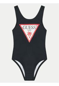 Guess Strój kąpielowy J4GZ39 KCA60 Czarny. Kolor: czarny. Materiał: syntetyk