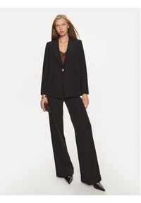 Maryley Marynarka 24IB187/M05/43NE Czarny Regular Fit. Kolor: czarny. Materiał: syntetyk