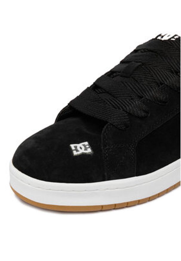 DC Sneakersy CEO-V5-10116 Czarny. Kolor: czarny. Materiał: skóra, zamsz