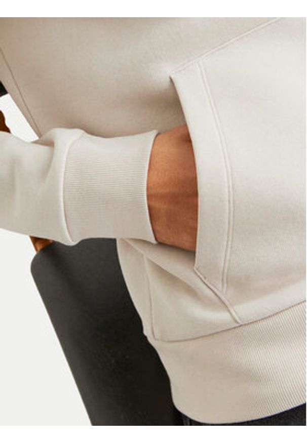 Jack & Jones Bluza Jeff 12250682 Beżowy Standard Fit. Kolor: beżowy. Materiał: syntetyk, bawełna