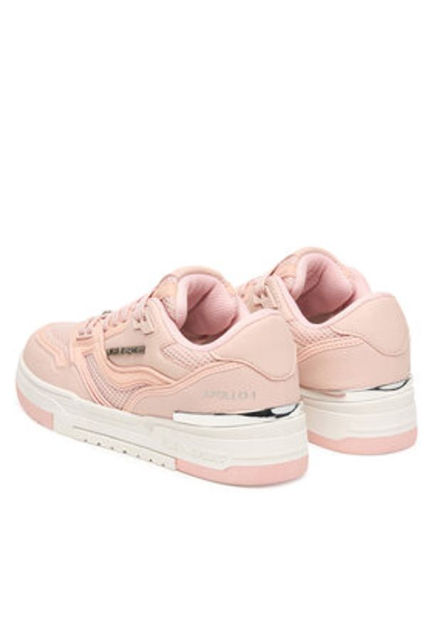 Plein Sport Sneakersy SAFS USC0845 STE003N Różowy. Kolor: różowy. Materiał: skóra