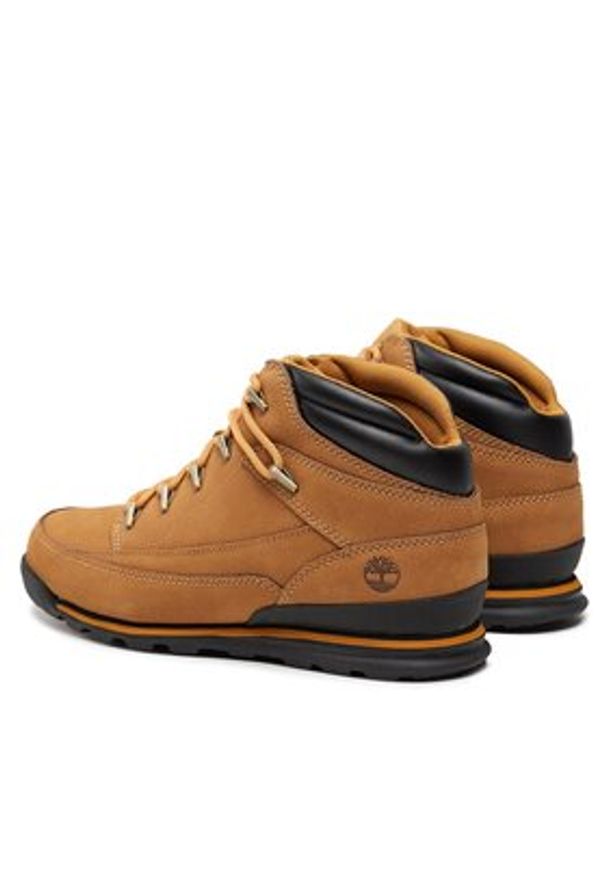 Timberland Trapery Euro Rock Wr Basic TB0A2A9T2311 Brązowy. Kolor: brązowy. Materiał: skóra, nubuk. Styl: rockowy