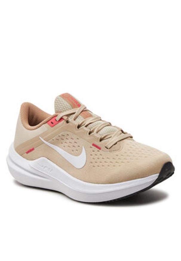 Nike Buty do biegania Air Winflo 10 DV4023 100 Beżowy. Kolor: beżowy. Materiał: materiał