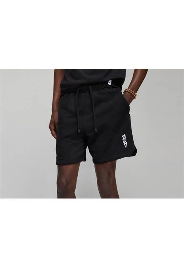 Spodnie sportowe męskie Nike Air Jordan Zion. Kolor: czarny, biały, wielokolorowy. Materiał: syntetyk, bawełna, materiał. Długość: krótkie