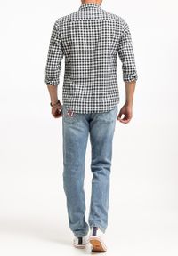 Wrangler - WRANGLER GREENSBORO MĘSKIE SPODNIE JEANSOWE JEANSY DŻINSY RACING INDIGO W15QBF22Y 112325874 #9