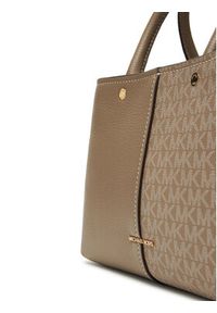 MICHAEL Michael Kors Torebka Flora 30T5GFFS2B Beżowy. Kolor: beżowy. Materiał: skórzane #6