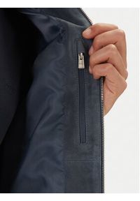 BOSS Kurtka skórzana H-Muller 50543213 Niebieski Regular Fit. Kolor: niebieski. Materiał: skóra #6