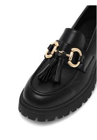 DeeZee Loafersy DOIN ALRIGHT WS5875-29 Czarny. Kolor: czarny. Materiał: materiał #2