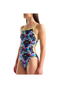 Strój do pływania Arena Chameleons Lace Back. Kolor: wielokolorowy, zielony #1