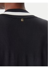 LOLA CASADEMUNT Kardigan LS2511016 Czarny Regular Fit. Kolor: czarny. Materiał: syntetyk #4