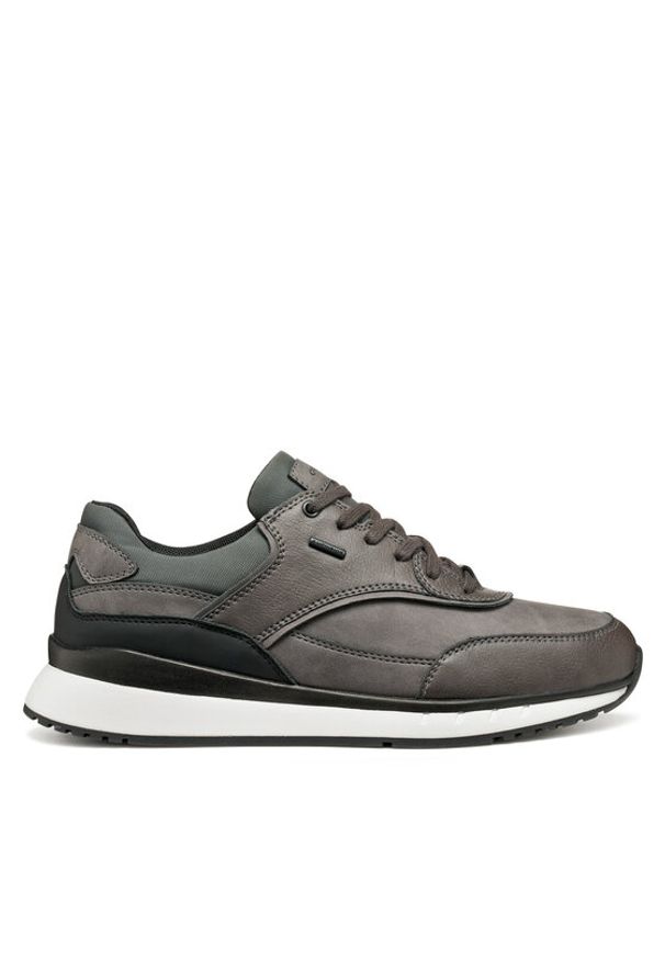 Geox Sneakersy U Branthon B Abx U56M6A 0EKBU C1115 Szary. Kolor: szary. Materiał: skóra