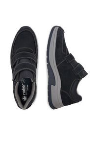 Rieker Półbuty 11051-14 Granatowy. Kolor: niebieski. Materiał: zamsz, skóra #2