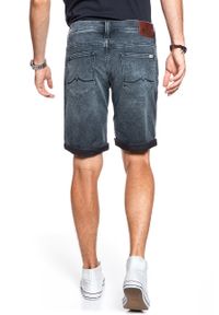 Mustang - SPODENKI MUSTANG Chicago Short 1009176 5000 923 923. Materiał: jeans #10