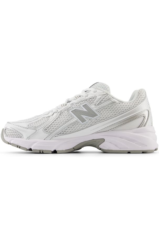 Buty unisex New Balance U740WM2 – białe. Kolor: biały. Materiał: syntetyk, materiał. Szerokość cholewki: normalna. Sezon: lato. Sport: turystyka piesza