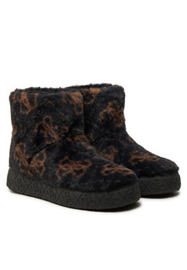 Guess Botki United FLFUTD FUR10 Czarny. Kolor: czarny. Materiał: materiał