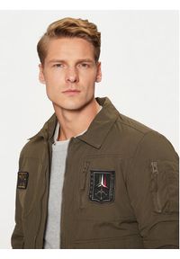 Aeronautica Militare Kurtka bomber 242AB2106CT3151 Khaki Regular Fit. Kolor: brązowy. Materiał: syntetyk