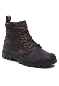Palladium Trapery Pampa Zip Lth Ess 76888-248-M Brązowy. Kolor: brązowy. Materiał: skóra #3