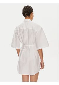Hugo Koszula Emedia 50512828 Biały Relaxed Fit. Kolor: biały. Materiał: bawełna #4