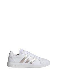 Adidas - Grand Court TD Lifestyle Court Casual Shoes. Okazja: na co dzień. Kolor: biały, szary, wielokolorowy. Materiał: materiał