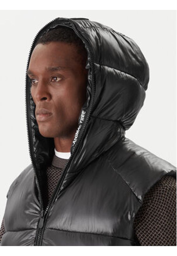 Save The Duck Kamizelka D80296M LOVE21 Czarny Regular Fit. Kolor: czarny. Materiał: syntetyk