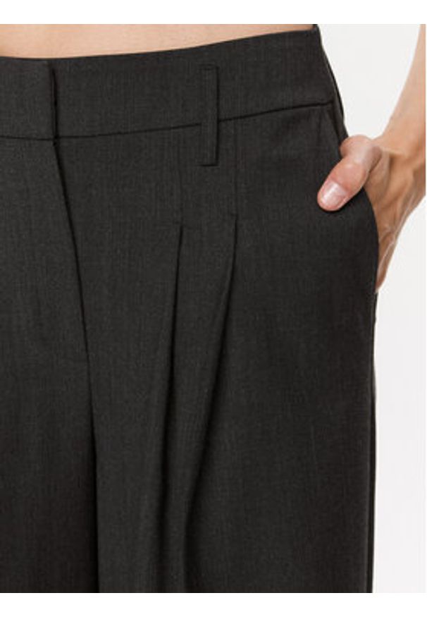 Herskind Spodnie materiałowe Lotus 4928958 Szary Relaxed Fit. Kolor: szary. Materiał: syntetyk