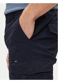 Petrol Industries Szorty materiałowe M-1050-SHO600 Granatowy Cargo Fit. Kolor: niebieski. Materiał: bawełna #2