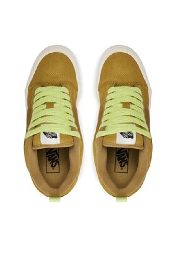 Vans Tenisówki Knu Skool VN000CS05QJ1 Brązowy. Kolor: brązowy. Materiał: skóra
