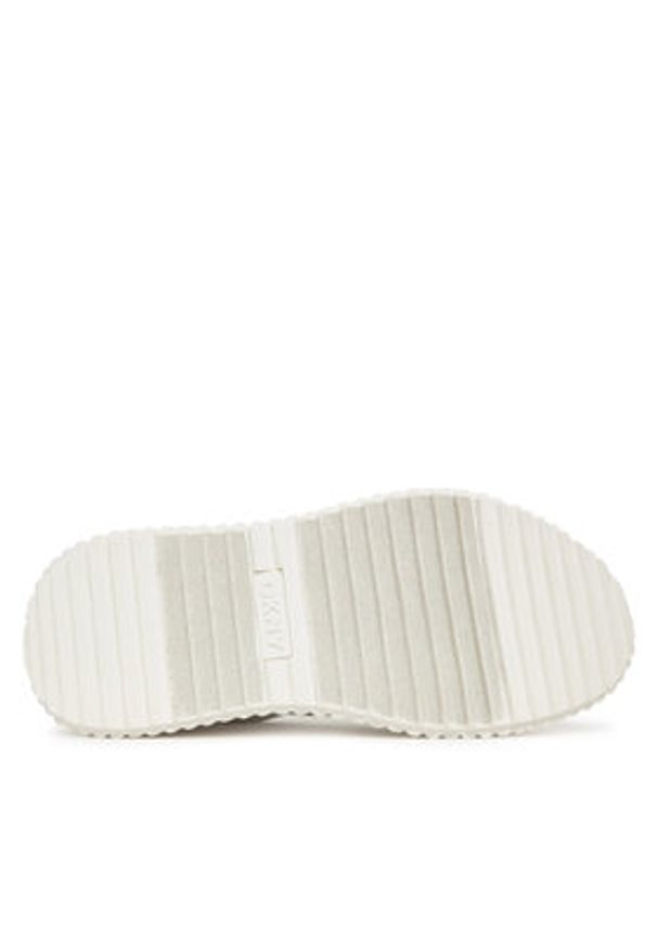 DKNY Sneakersy K3522858 Biały. Kolor: biały. Materiał: skóra