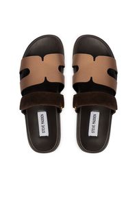 Steve Madden Klapki Missile-E 11003504 Brązowy. Kolor: brązowy. Materiał: materiał #4