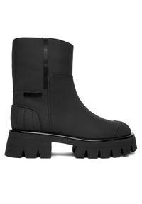 MICHAEL Michael Kors Botki Sydra 40F5SYFE5L Czarny. Kolor: czarny. Materiał: skóra