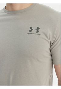 Under Armour T-Shirt Left Chest Logo SS 1326799 Pomarańczowy Loose Fit. Kolor: pomarańczowy. Materiał: bawełna #5
