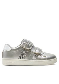 Geox Sneakersy J Eclyper Girl J45LRA 000NF C1007 S Srebrny. Kolor: srebrny