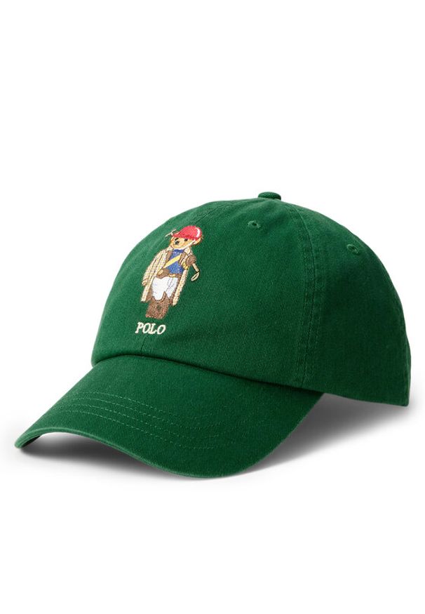 Polo Ralph Lauren Czapka z daszkiem 710A13275001 Zielony. Kolor: zielony. Materiał: bawełna