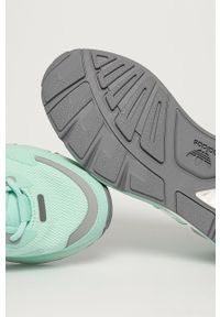 adidas Originals Buty FX6865 kolor turkusowy. Nosek buta: okrągły. Zapięcie: sznurówki. Kolor: turkusowy. Materiał: guma. Model: Adidas ZX #5