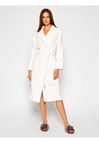 Calvin Klein Underwear Szlafrok Robe 000EW1159E Biały. Kolor: biały. Materiał: bawełna