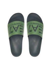 EA7 Emporio Armani Klapki 7X000108 AF15118 M8132 Zielony. Kolor: zielony #5