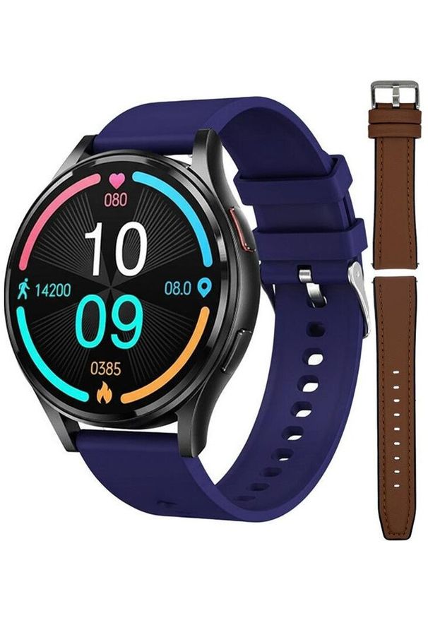 Zegarek Hagen Zegarek męski Hagen HB26.14.5317.333-SET niebieski. Kolor: niebieski