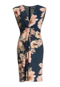 Swing Sukienka koktajlowa 5AK14700 Granatowy Regular Fit. Kolor: niebieski. Materiał: syntetyk. Styl: wizytowy #5