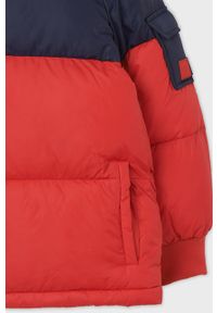 Mayoral Kurtka dziecięca kolor czerwony. Okazja: na co dzień. Typ kołnierza: kaptur. Kolor: czerwony. Styl: casual #3