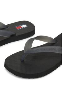 Tommy Jeans Japonki Tjw Logo Flip Flop EN0EN02447 Czarny. Kolor: czarny