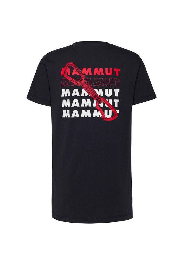 Koszulka bawełniana męska Mammut Massone T-Shirt Quickdraw. Kolor: wielokolorowy, czarny, szary. Materiał: bawełna